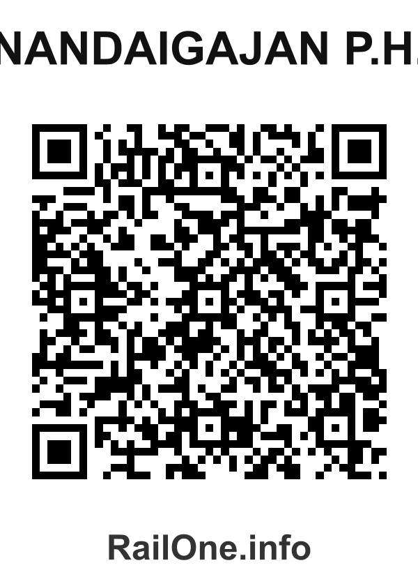 RailOne QR Code for Nandaigajan P.h. station