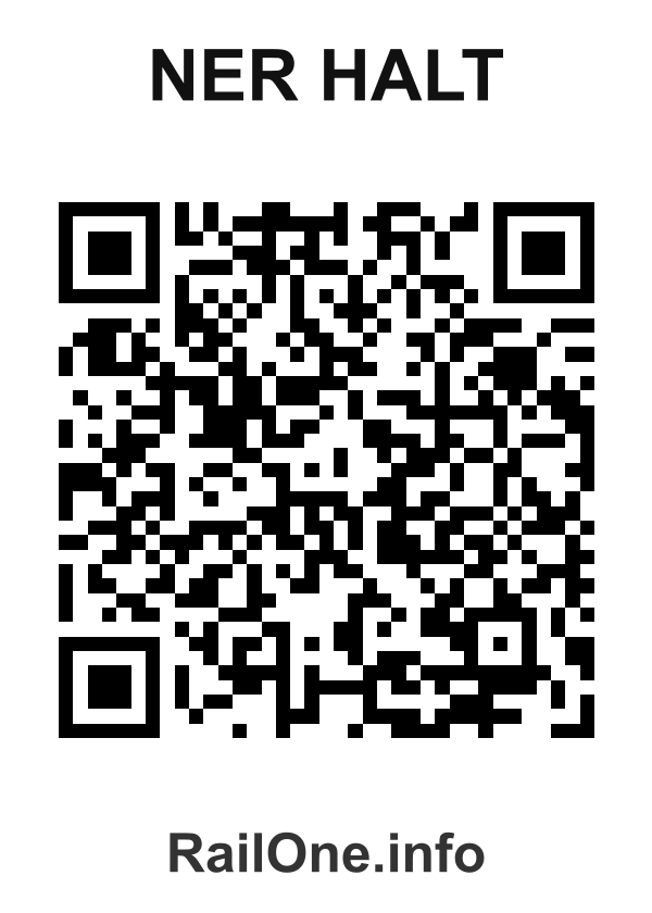 RailOne QR Code for Ner Halt station