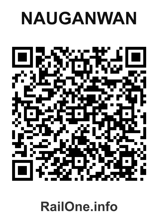 RailOne QR Code for Nauganwan station