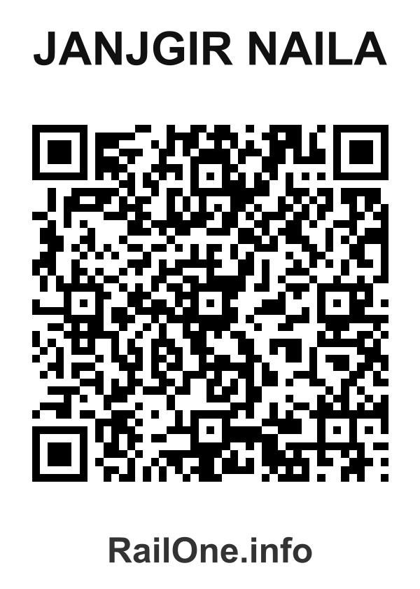 RailOne QR Code for Janjgir Naila station