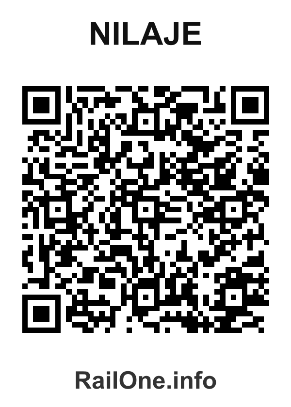RailOne QR Code for Nilaje station