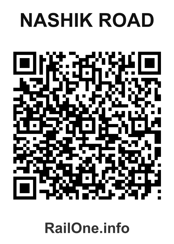 RailOne QR Code for Nashik Road station