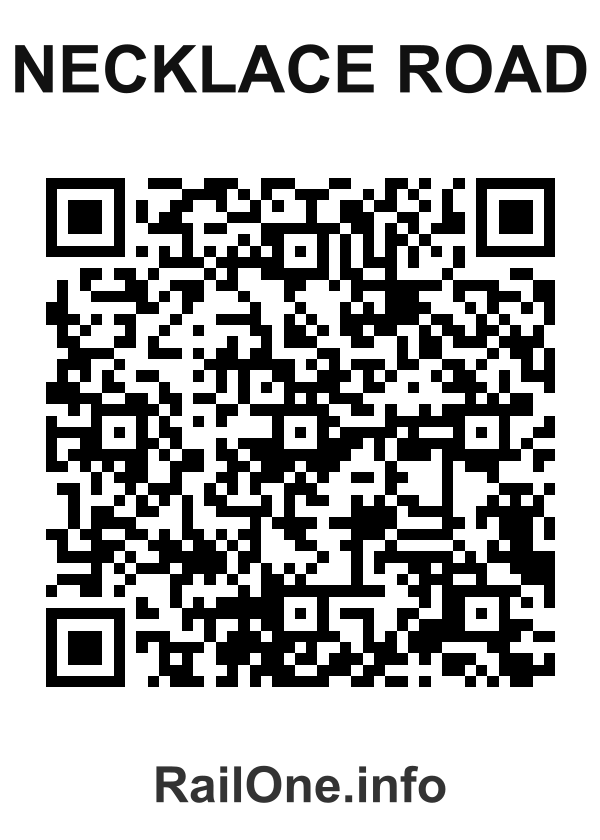 RailOne QR Code for Necklace Road station
