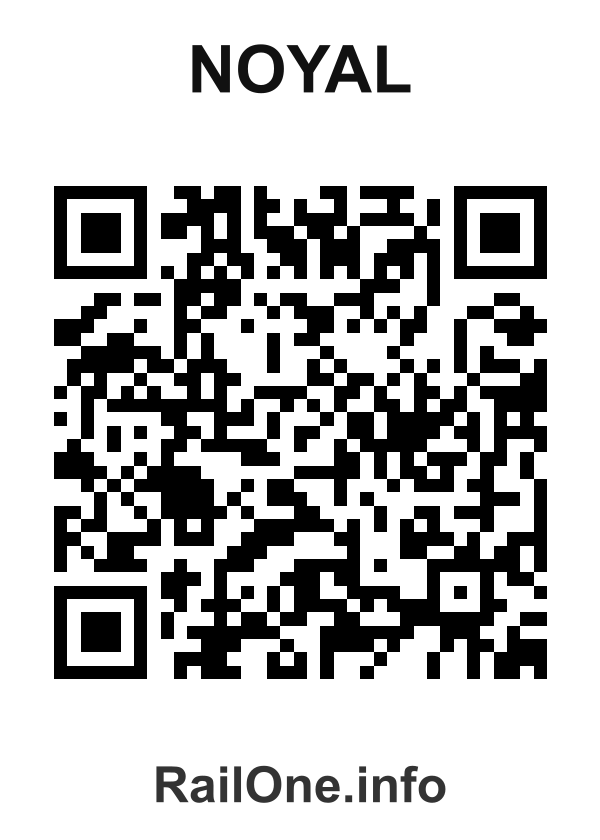 RailOne QR Code for Noyal station
