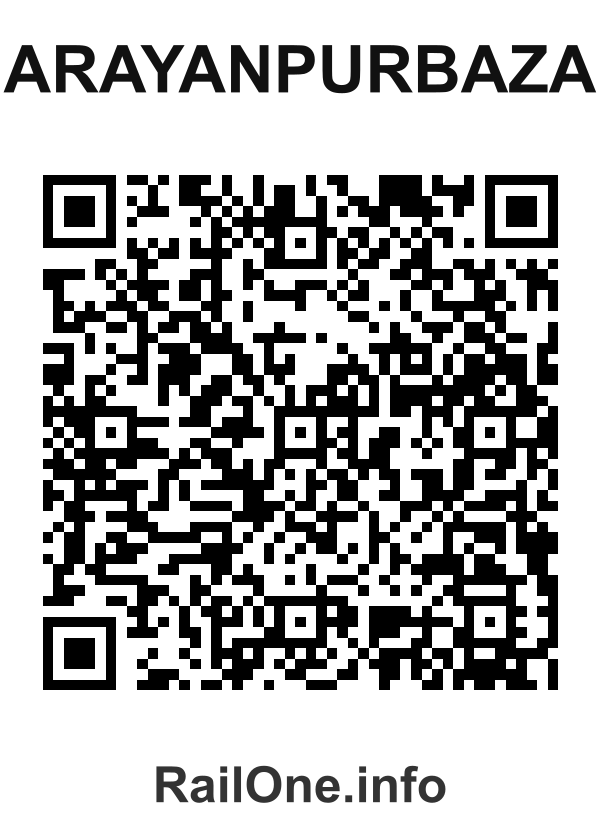 RailOne QR Code for Narayanpurbazar station