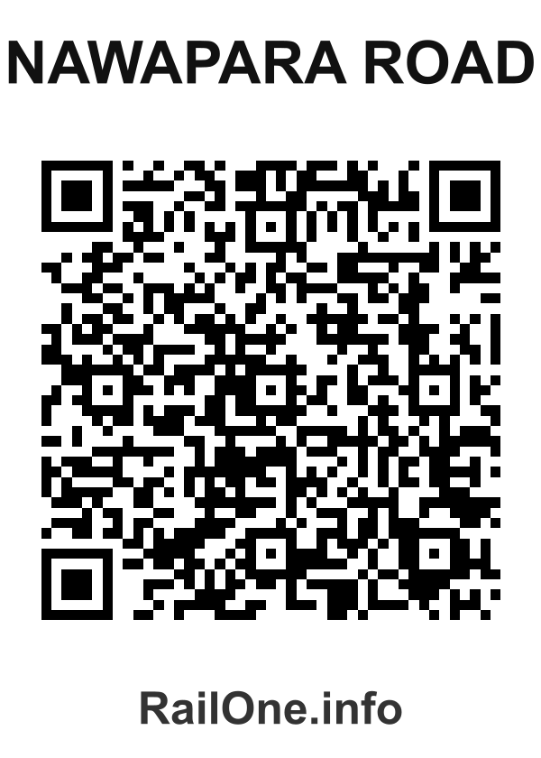 RailOne QR Code for Nawapara Road station