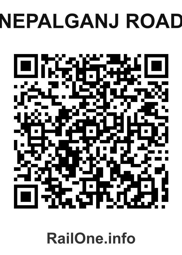 RailOne QR Code for Nepalganj Road station