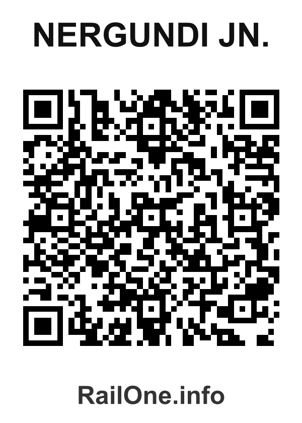 RailOne QR Code for Nergundi Jn. station