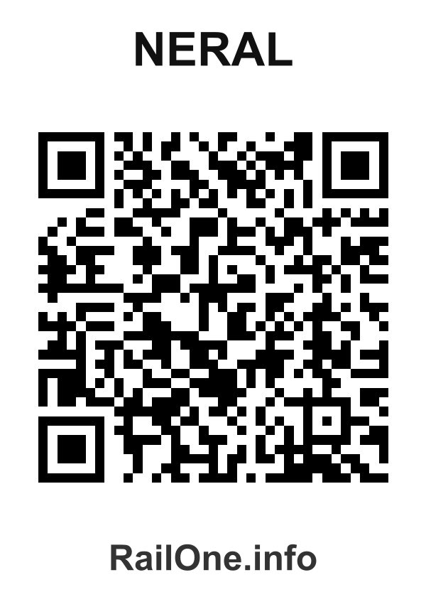 RailOne QR Code for Neral station
