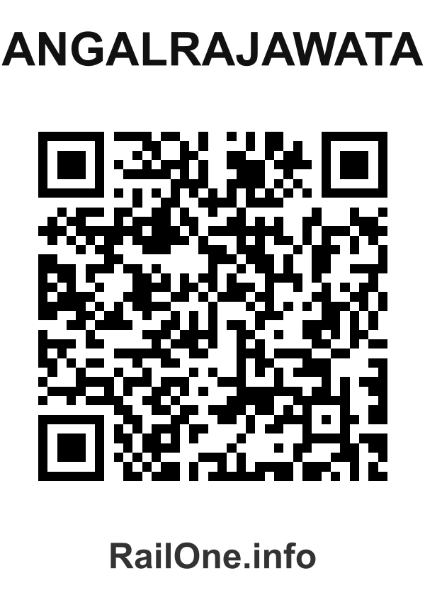 RailOne QR Code for Nangalrajawatan station