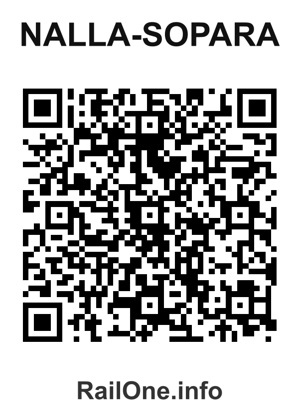 RailOne QR Code for Nalla-sopara station