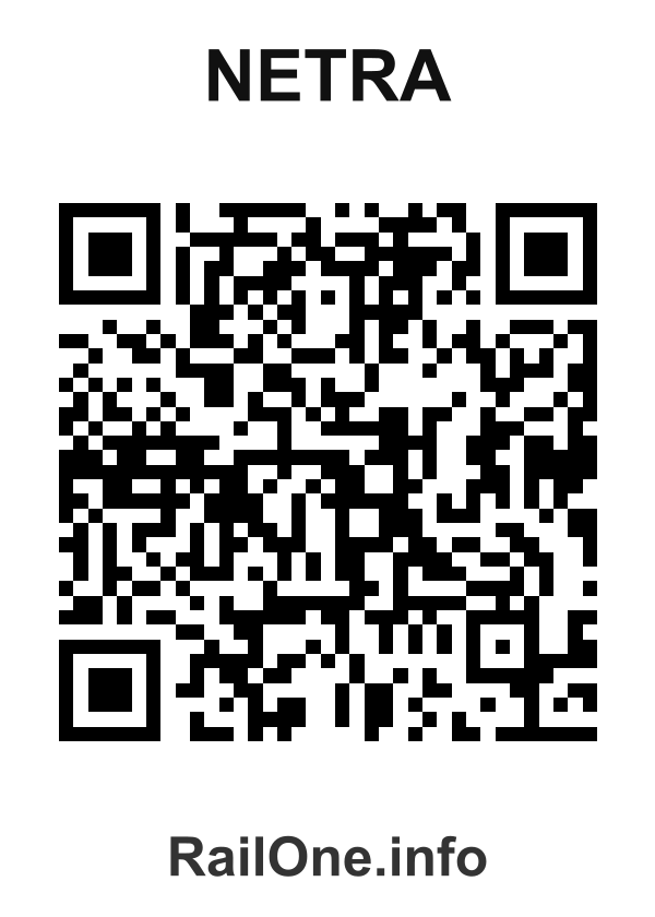 RailOne QR Code for Netra station