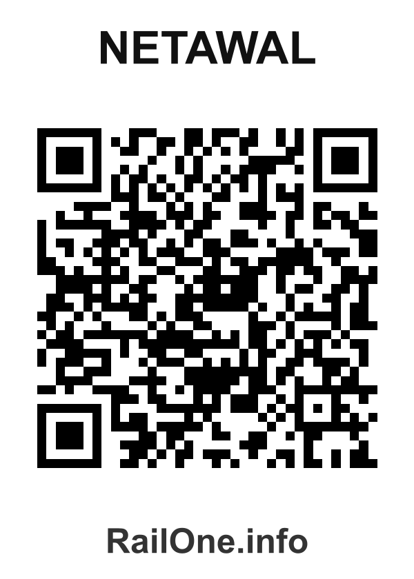 RailOne QR Code for Netawal station