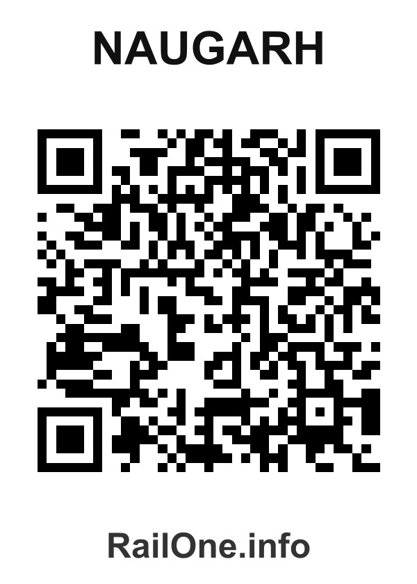 RailOne QR Code for Naugarh station