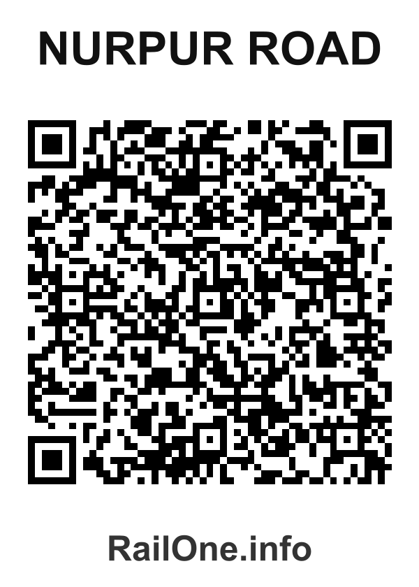 RailOne QR Code for Nurpur Road station