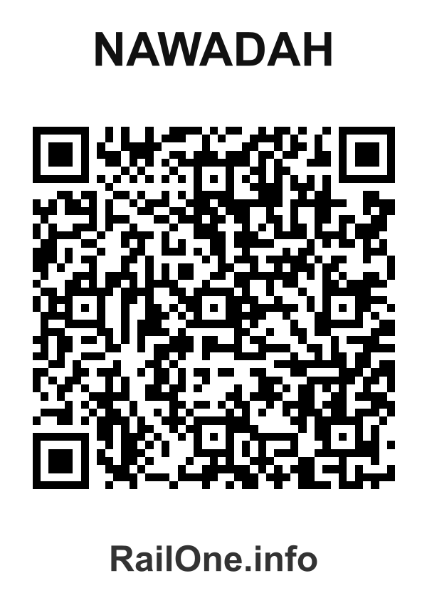RailOne QR Code for Nawadah station