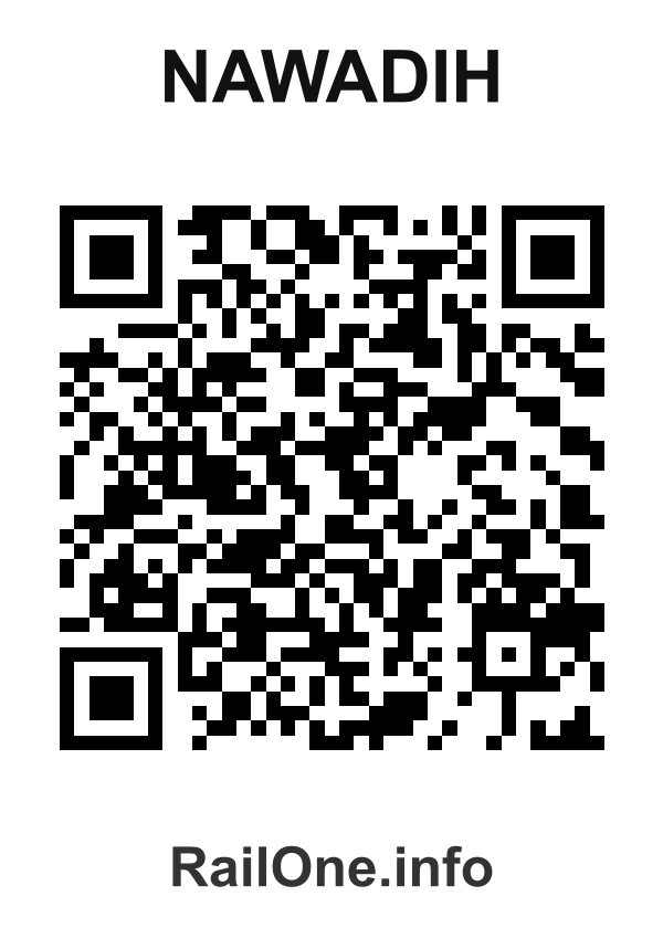 RailOne QR Code for Nawadih station