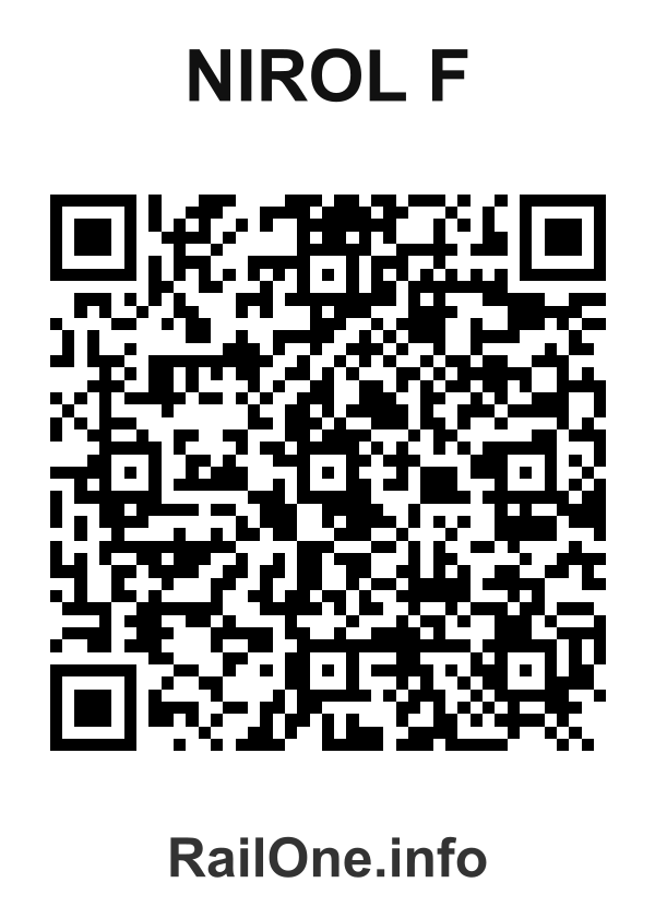RailOne QR Code for Nirol F station