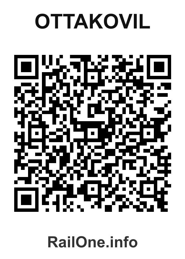 RailOne QR Code for Ottakovil station