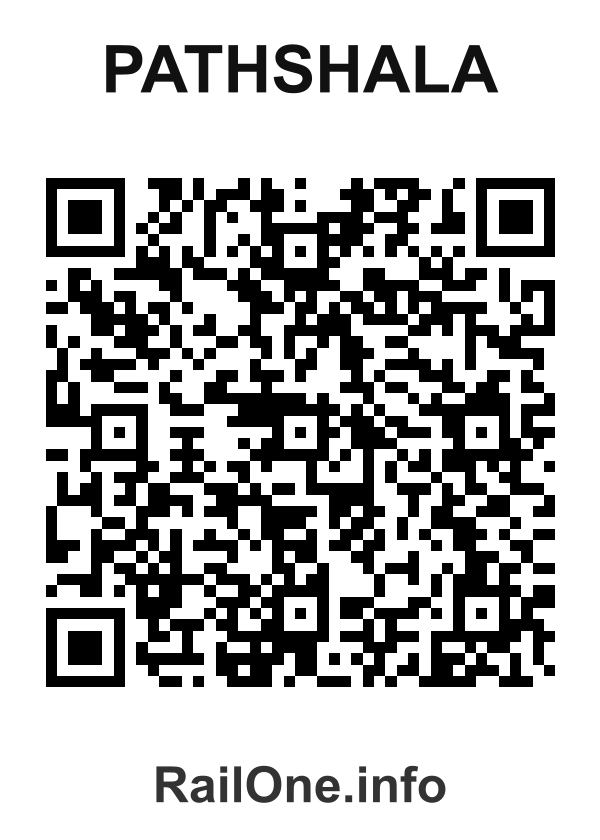 RailOne QR Code for Pathshala station