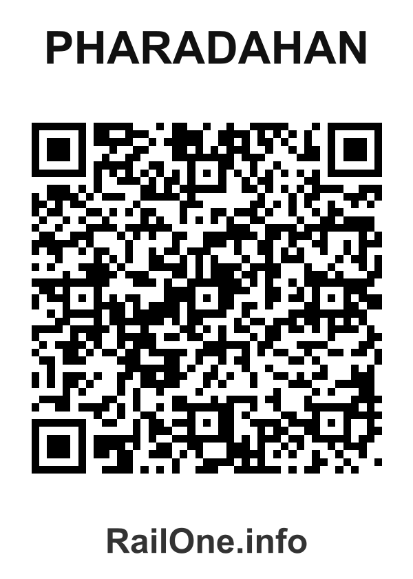 RailOne QR Code for Pharadahan station