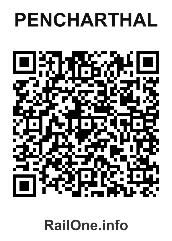 RailOne QR Code for Pencharthal station