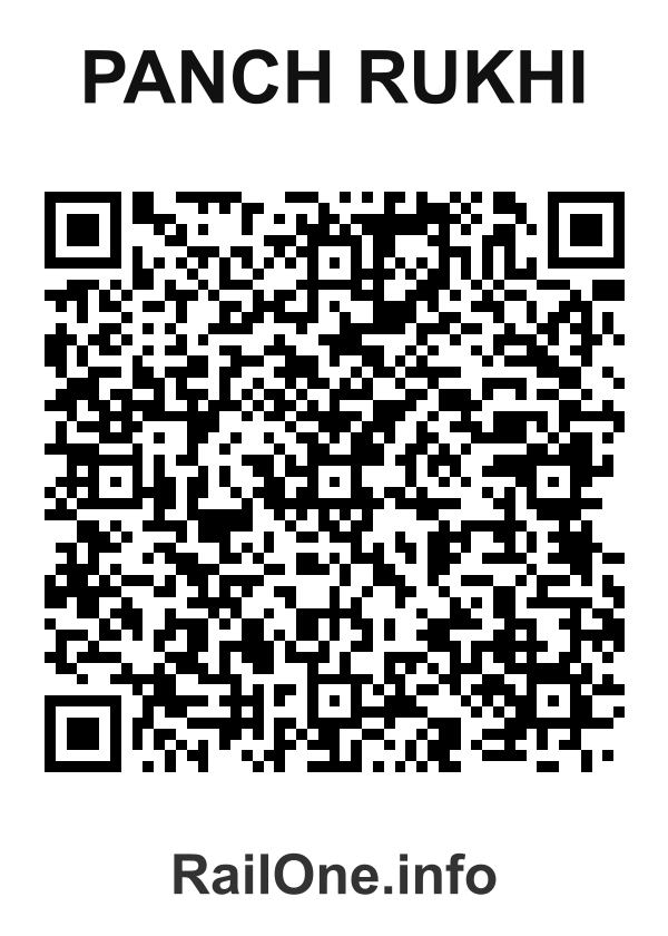 RailOne QR Code for Panch Rukhi station