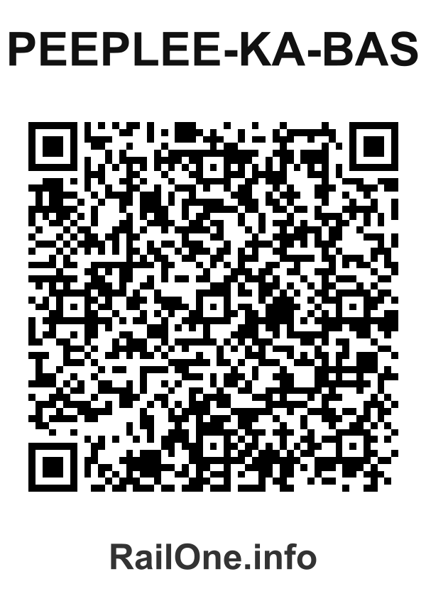 RailOne QR Code for Peeplee-ka-bas station