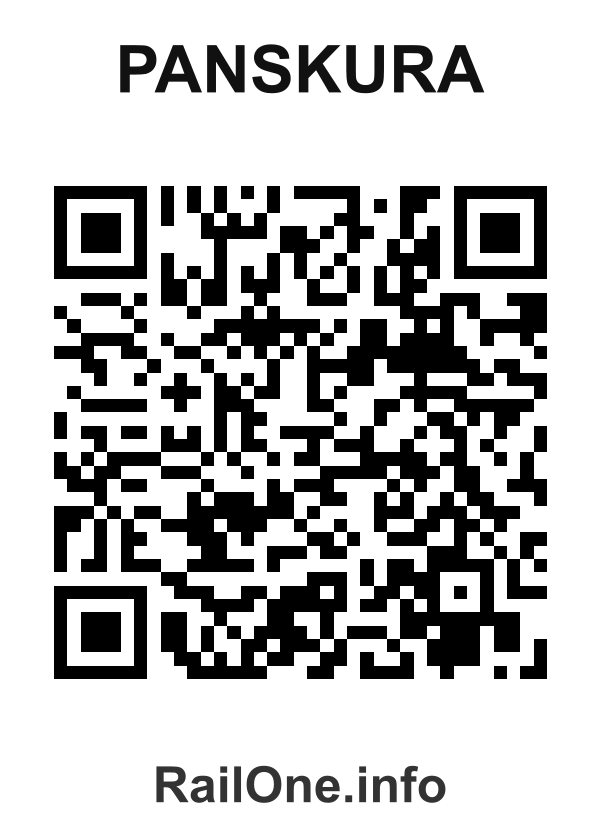 RailOne QR Code for Panskura station