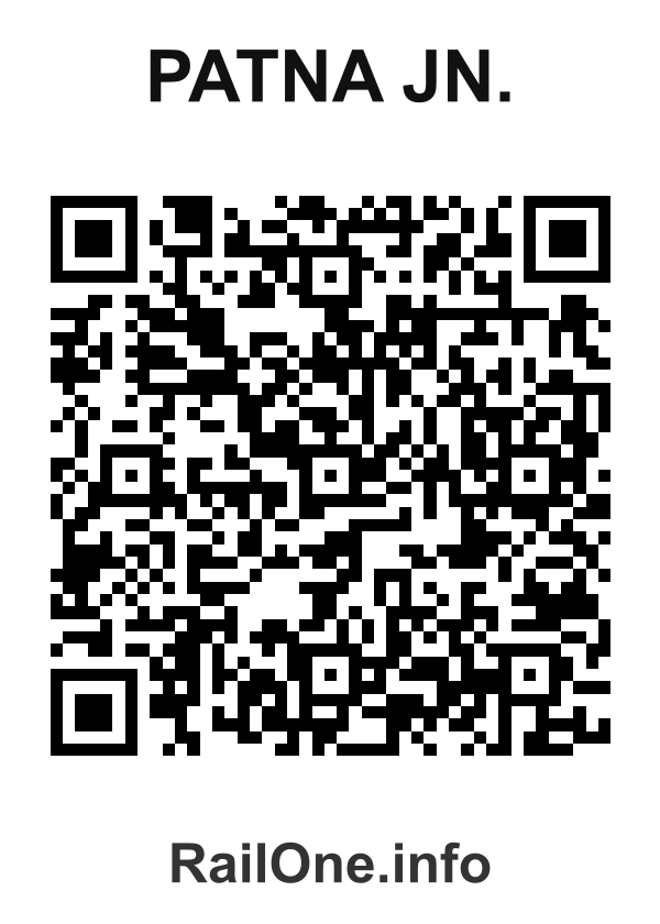 RailOne QR Code for Patna Jn. station