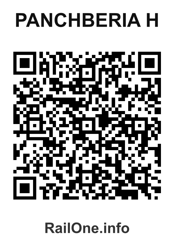 RailOne QR Code for Panchberia H station