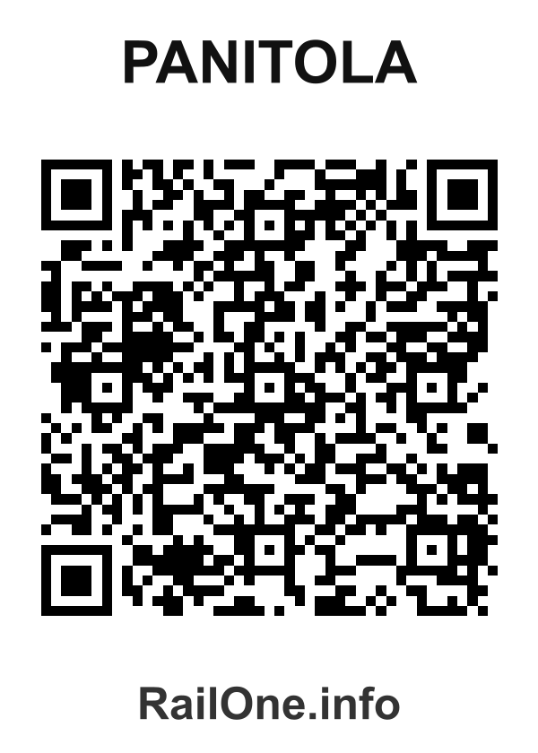 RailOne QR Code for Panitola station