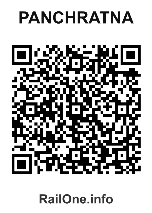 RailOne QR Code for Panchratna station