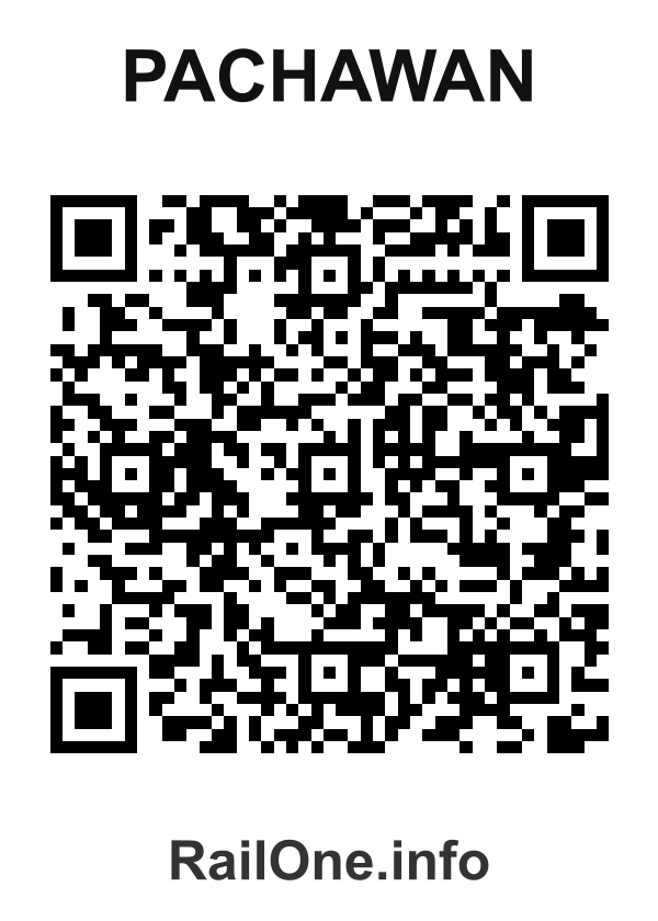 RailOne QR Code for Pachawan station