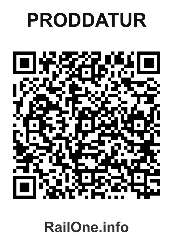 RailOne QR Code for Proddatur station