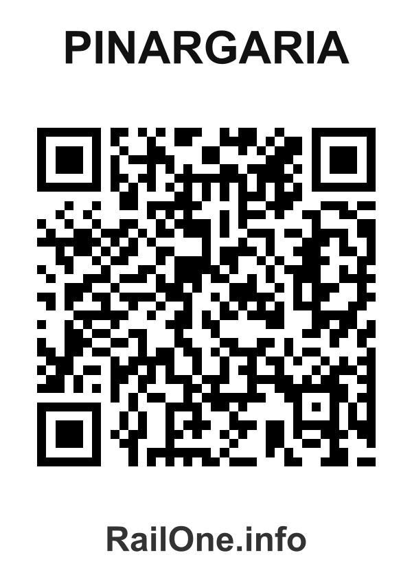 RailOne QR Code for Pinargaria station