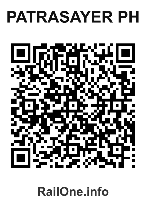 RailOne QR Code for Patrasayer Ph station