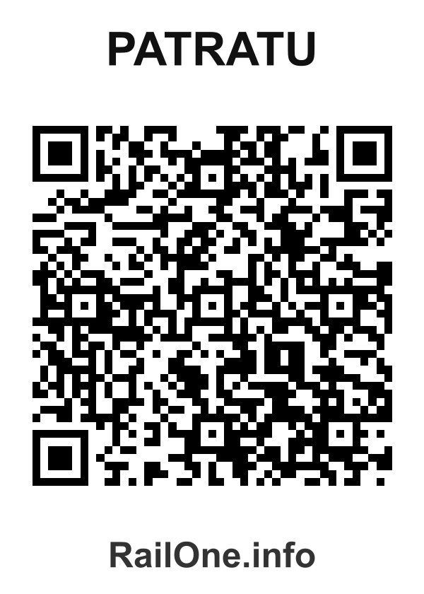 RailOne QR Code for Patratu station