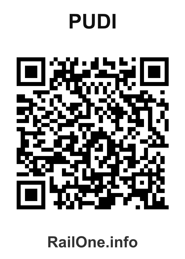 RailOne QR Code for Pudi station