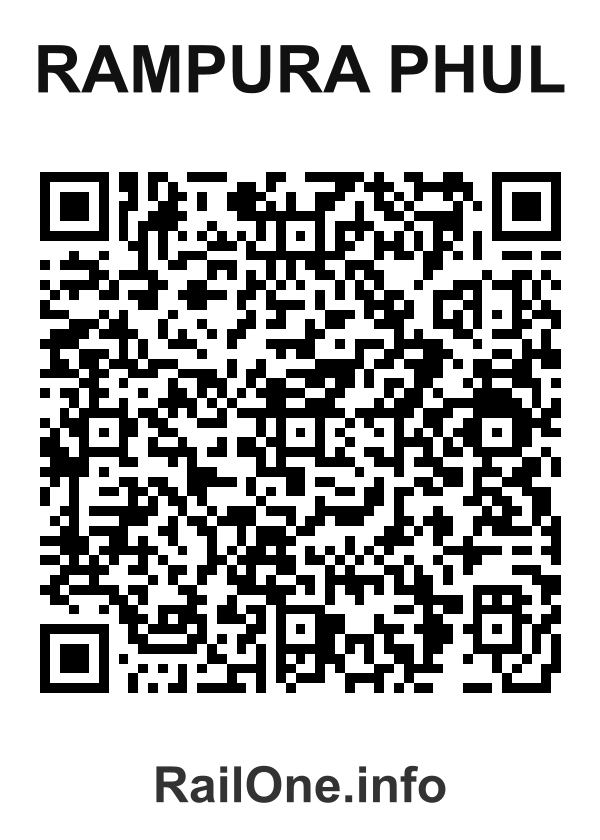 RailOne QR Code for Rampura Phul station