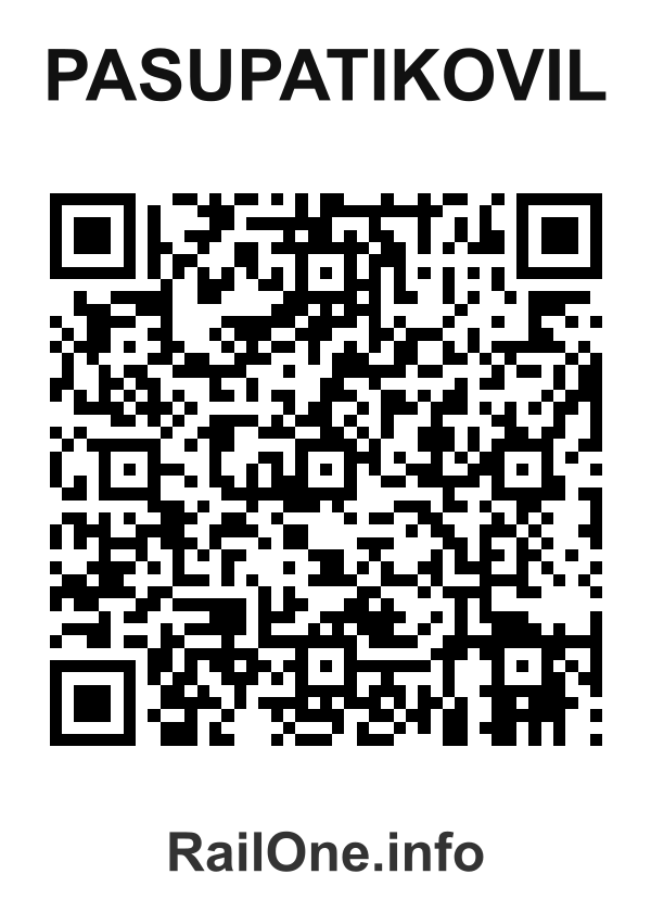 RailOne QR Code for Pasupatikovil station