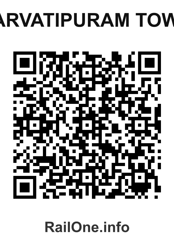 RailOne QR Code for Parvatipuram Town station