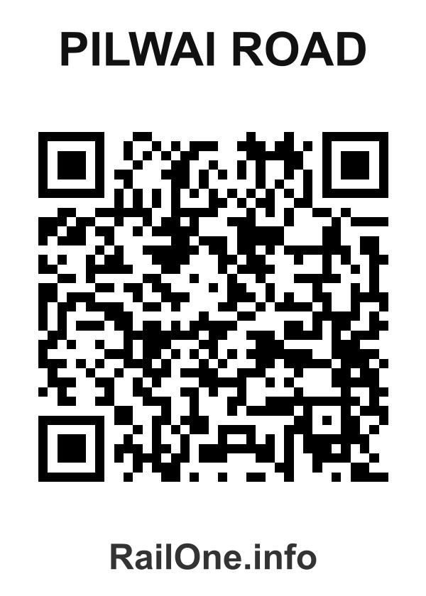 RailOne QR Code for Pilwai Road station