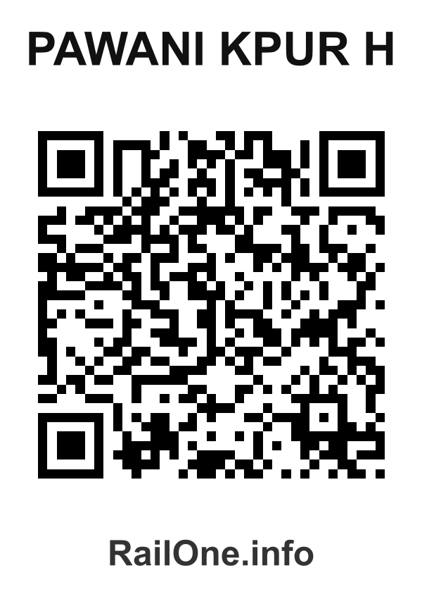 RailOne QR Code for Pawani Kpur H station
