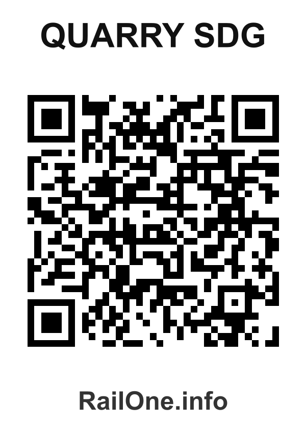 RailOne QR Code for Quarry Sdg station