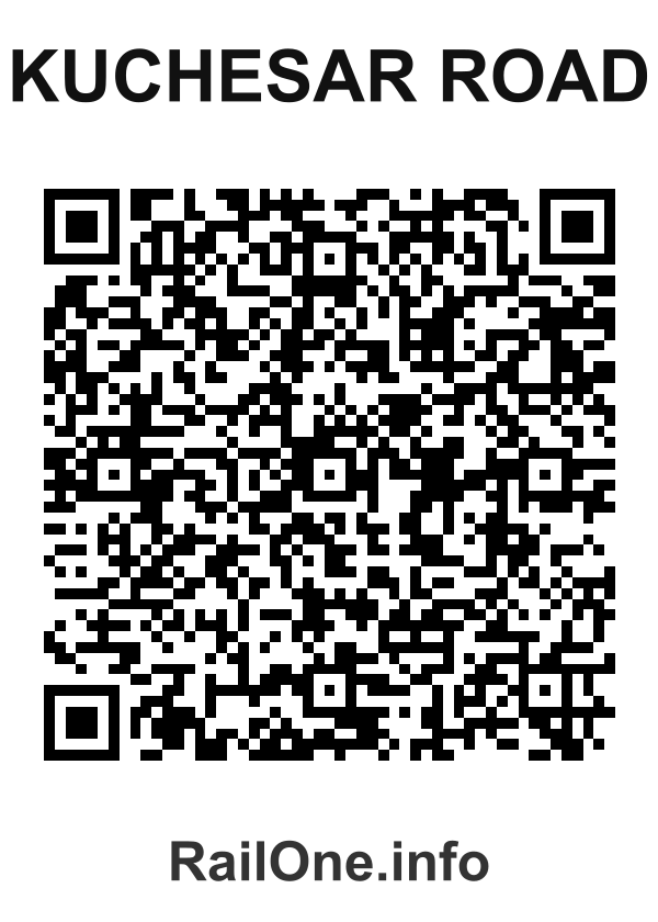 RailOne QR Code for Kuchesar Road station