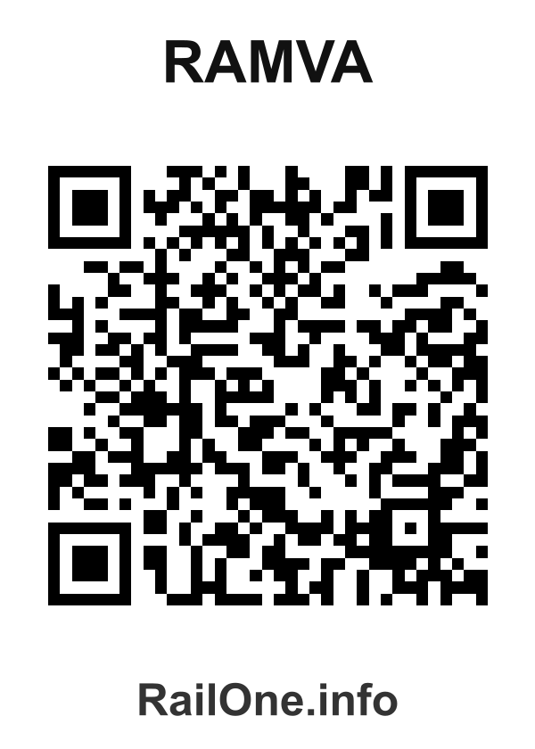 RailOne QR Code for Ramva station