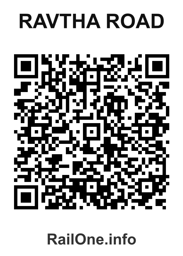 RailOne QR Code for Ravtha Road station
