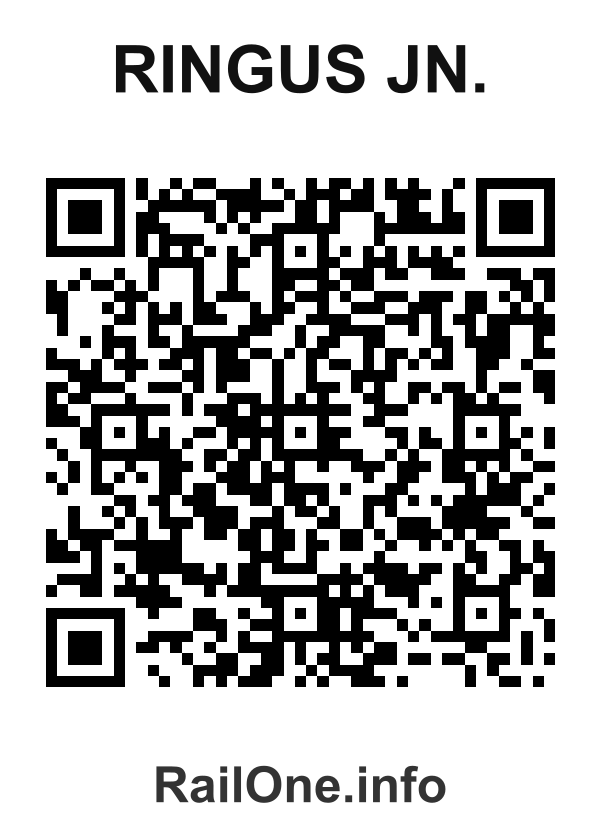 RailOne QR Code for Ringus Jn. station