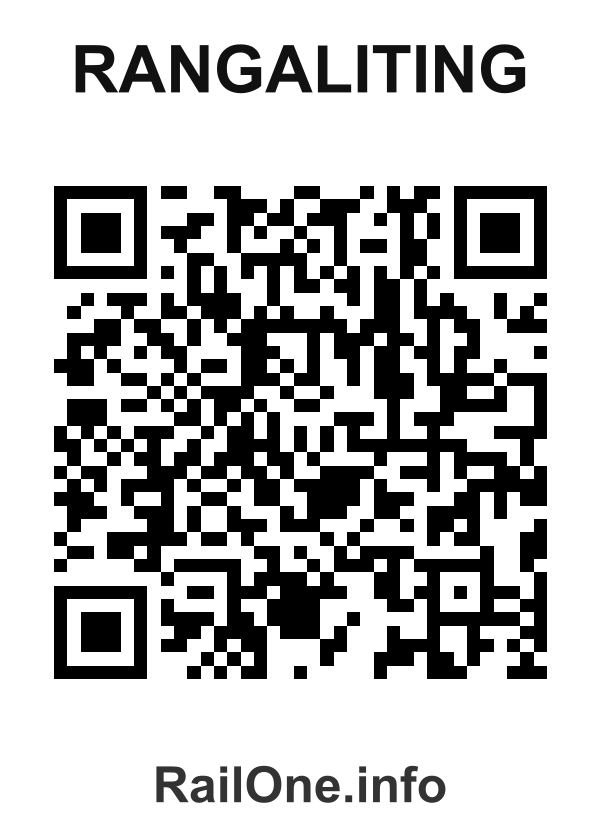 RailOne QR Code for Rangaliting station